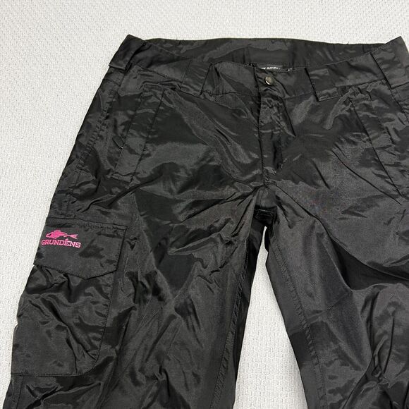 Women's Black Cargo Pants - Picture 3 of 11